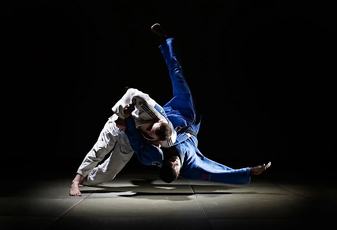 Judo training in Dubai